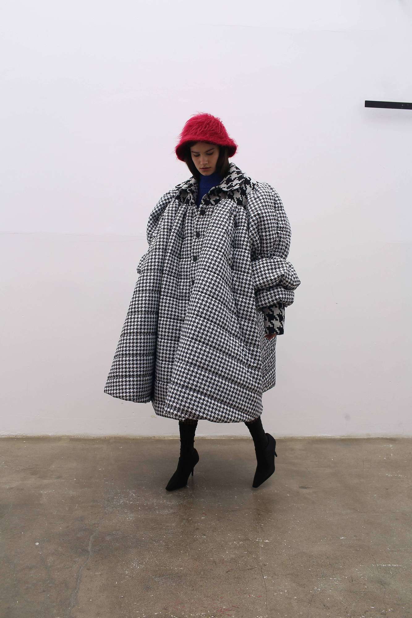 Стеганое пальто