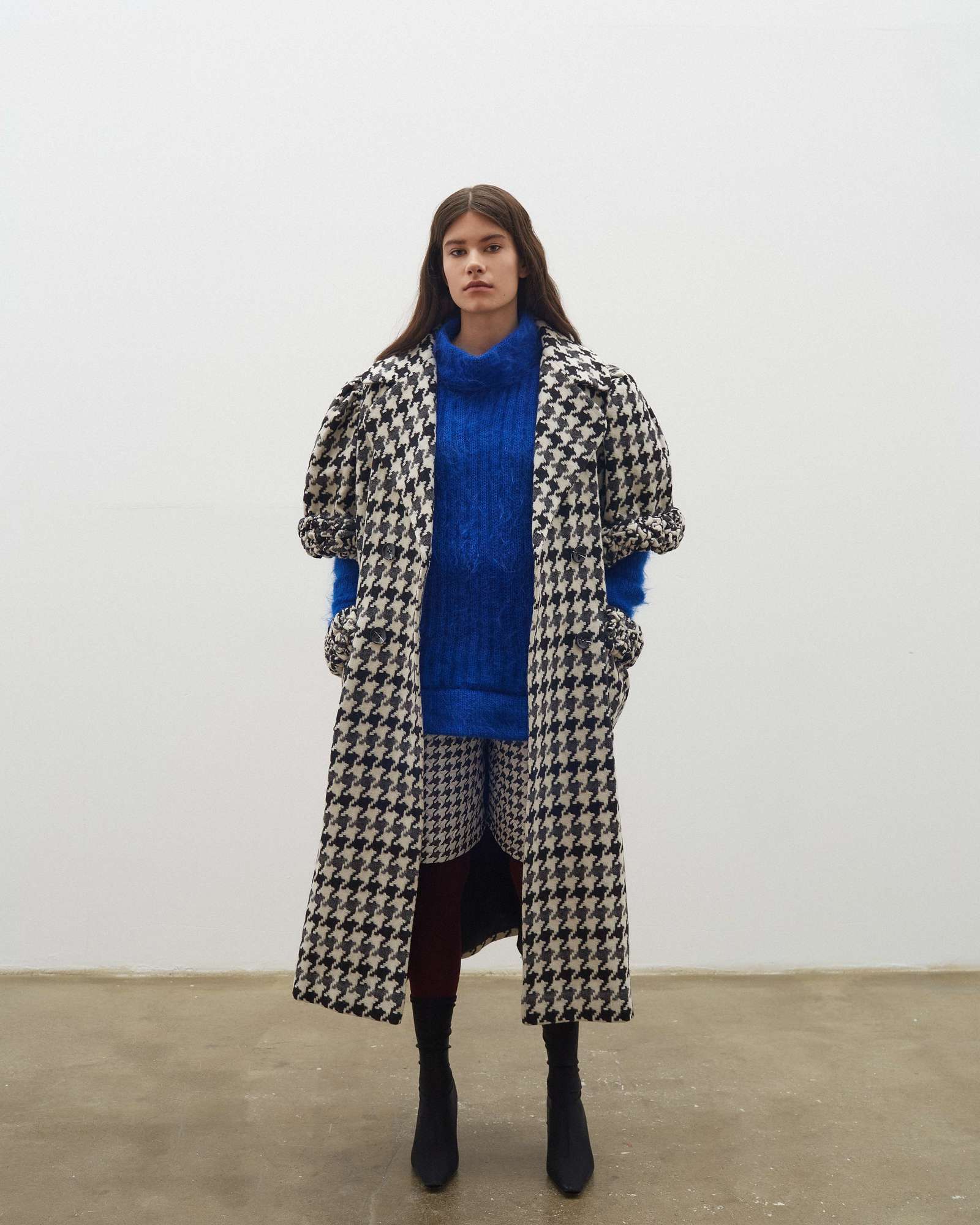 Шерстяное пальто