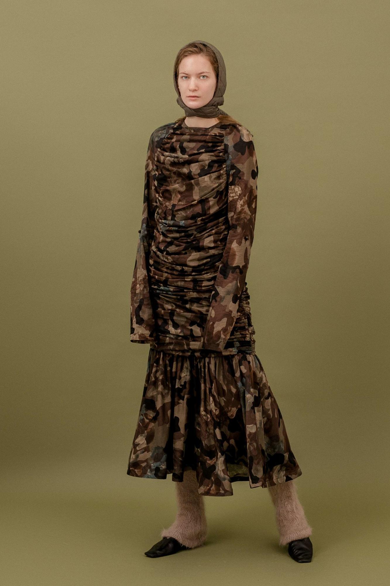 Платье "Осенние сопки"