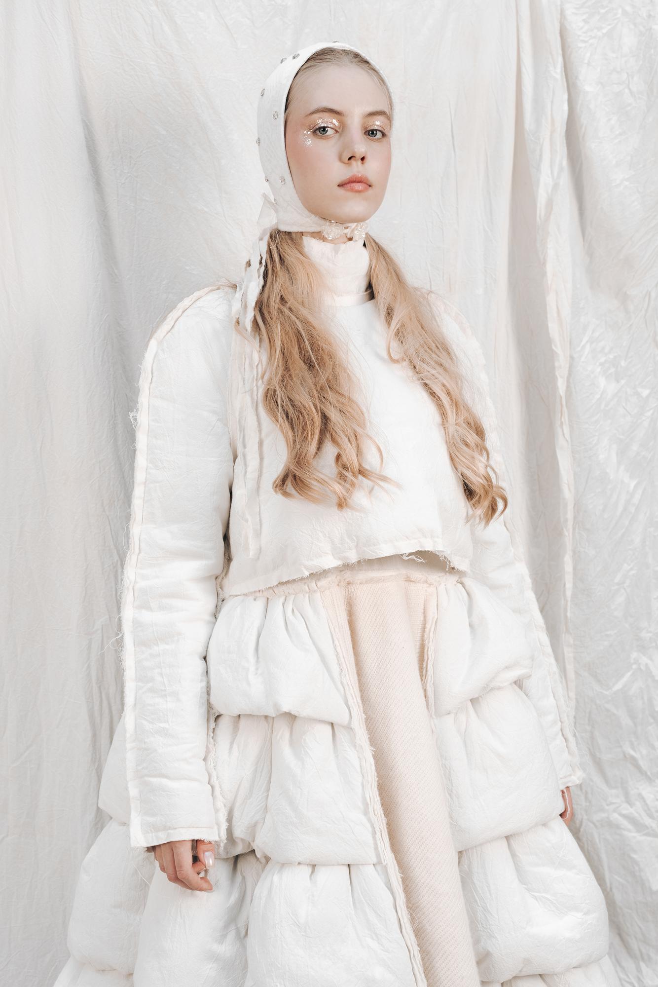 Платье  «Снежное одеяло»