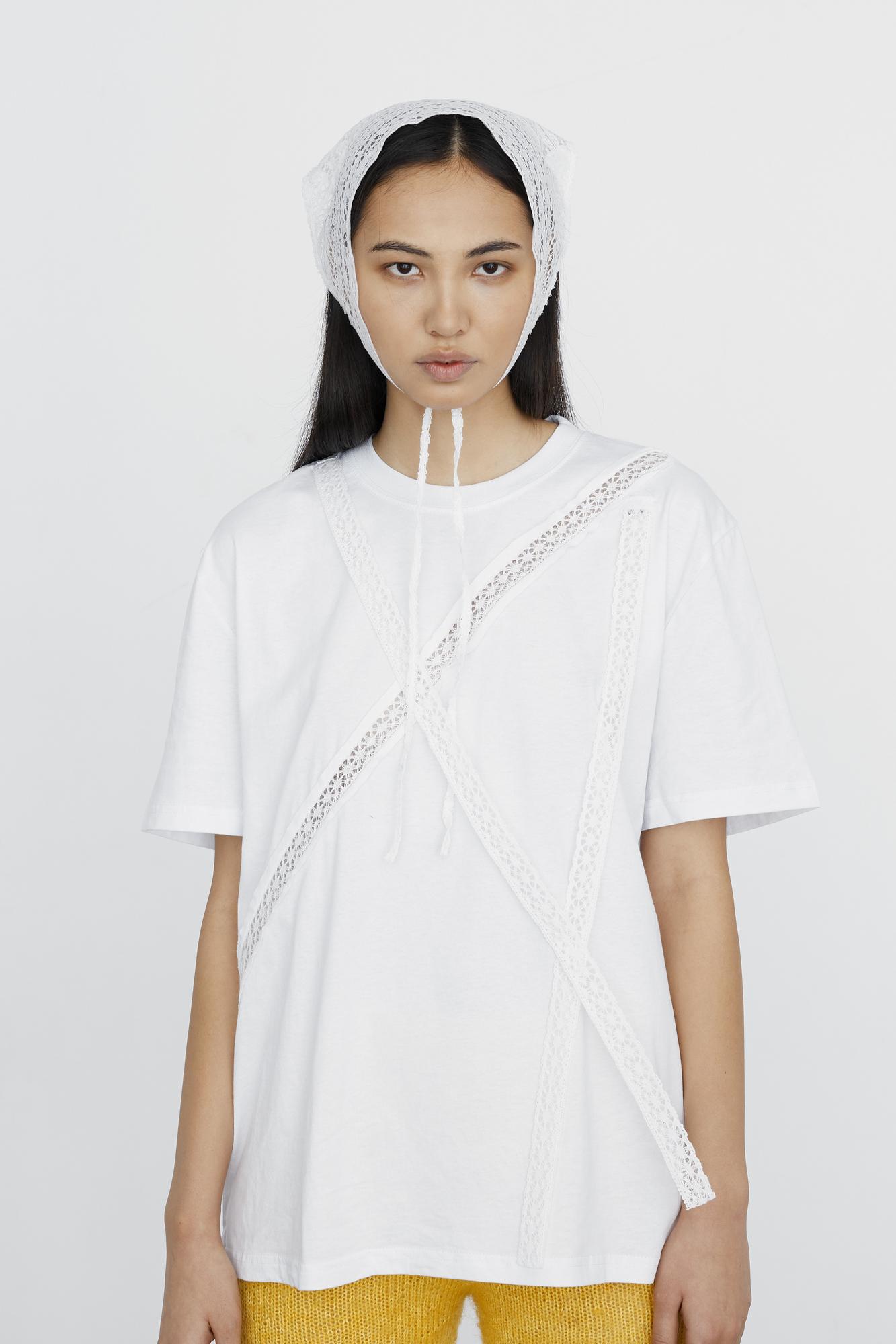 Футболка с елецким кружевом