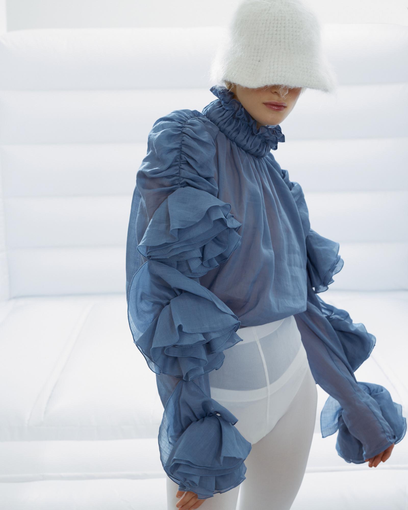 Блуза "Северная роза"