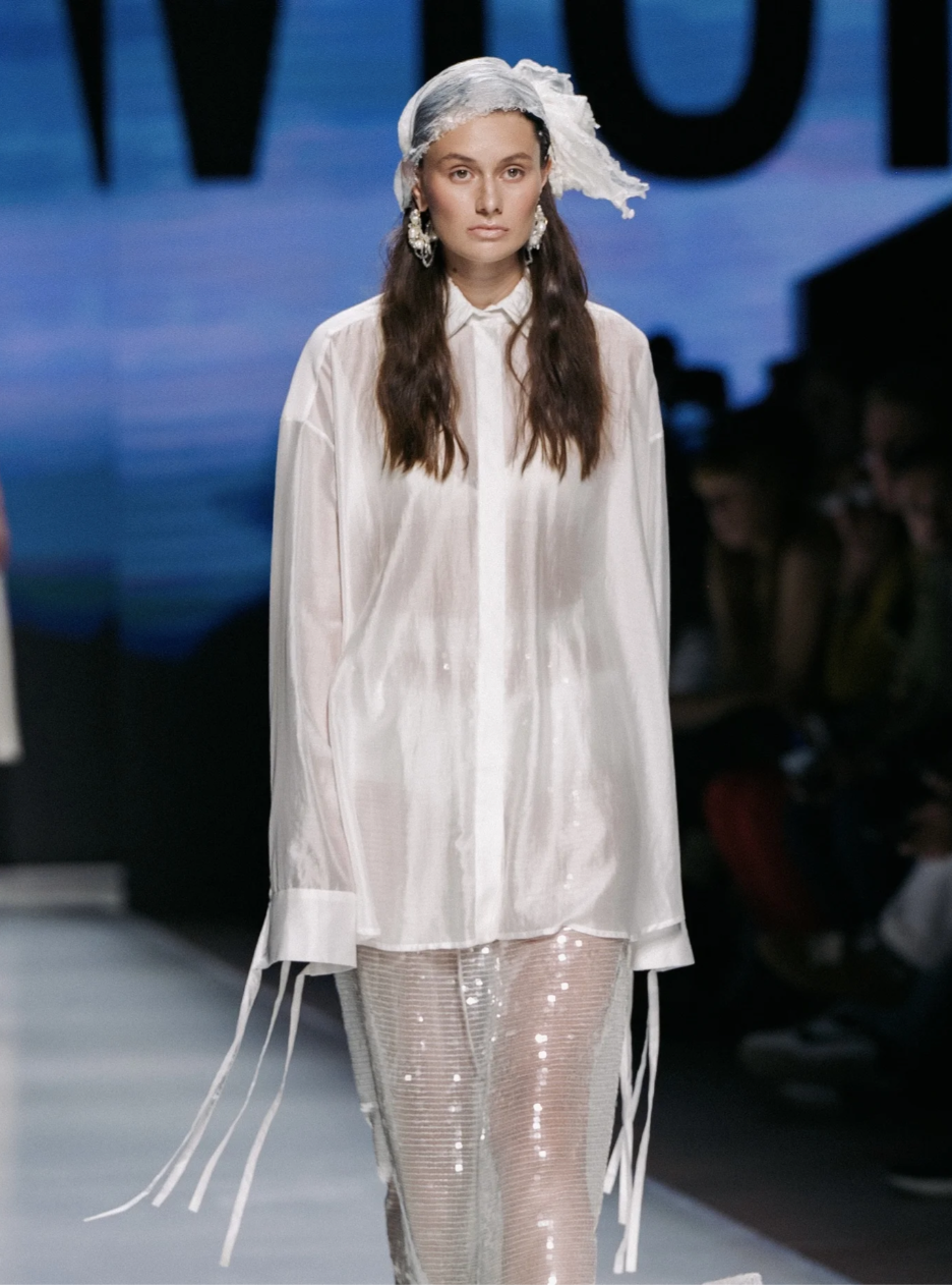 Рубашка «На распашку» из тенселя