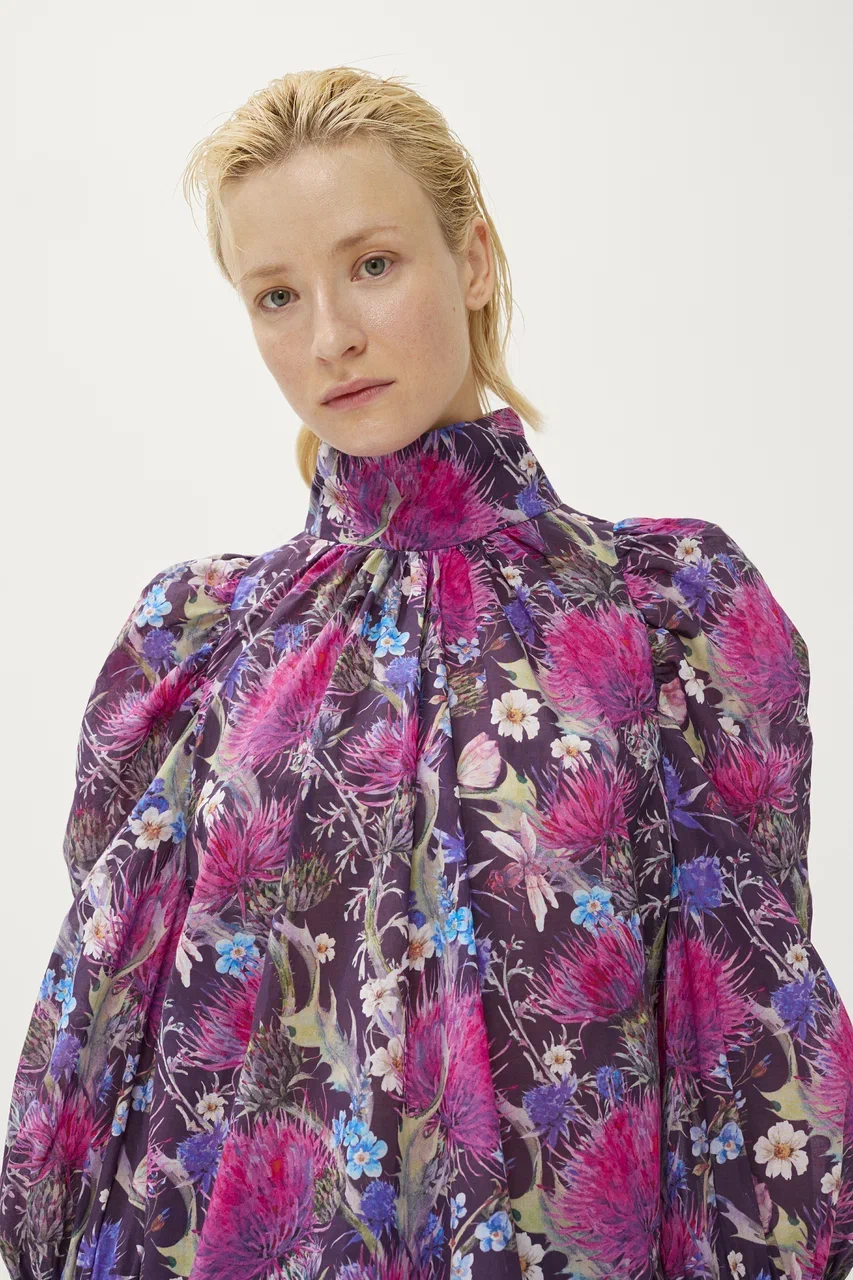 Блуза «Вечерний чертополох»