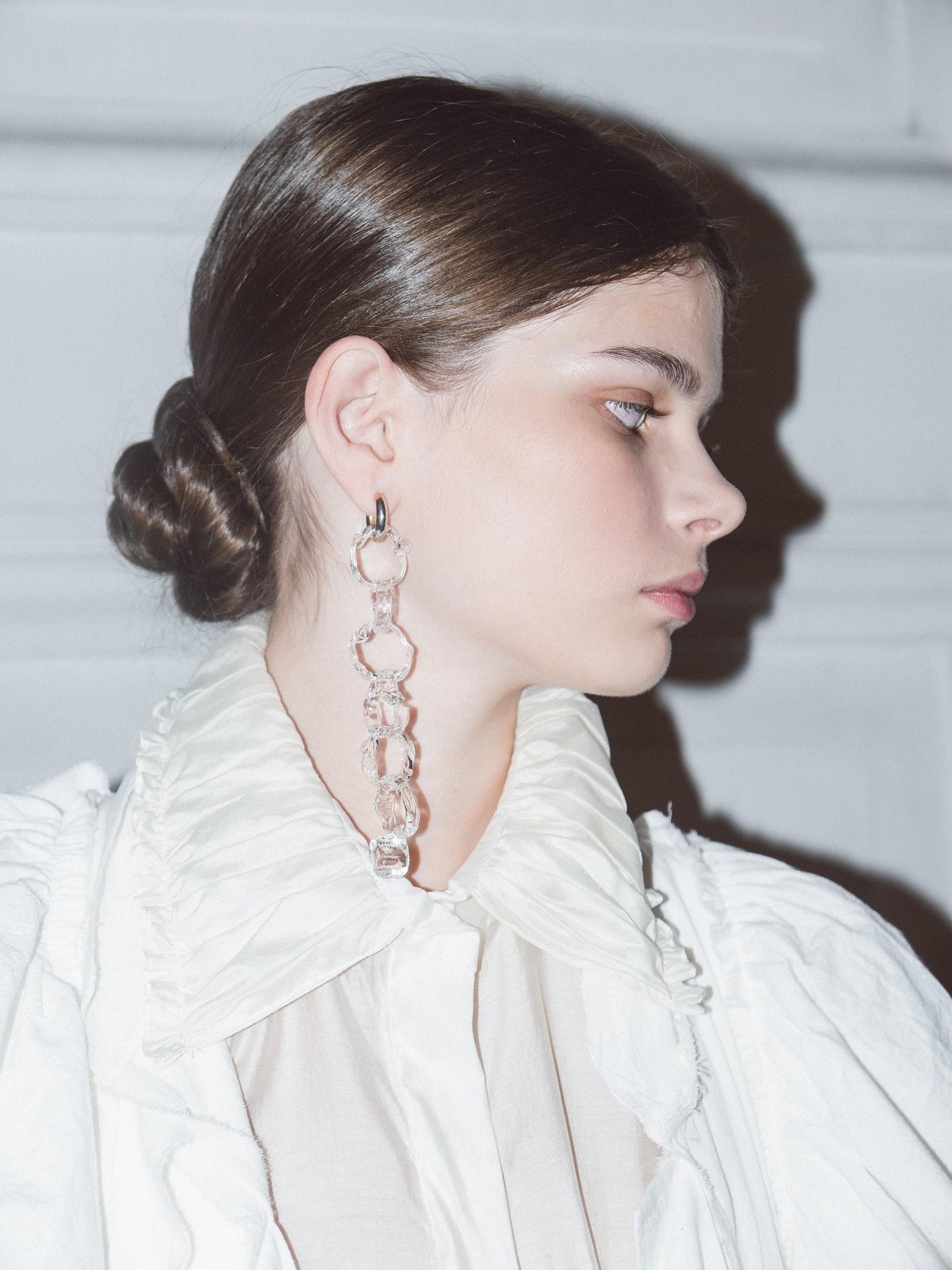 «Лед» серьги