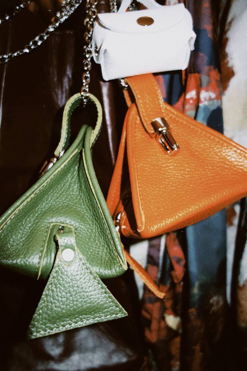 Сумка «Треугольник» оранжевый