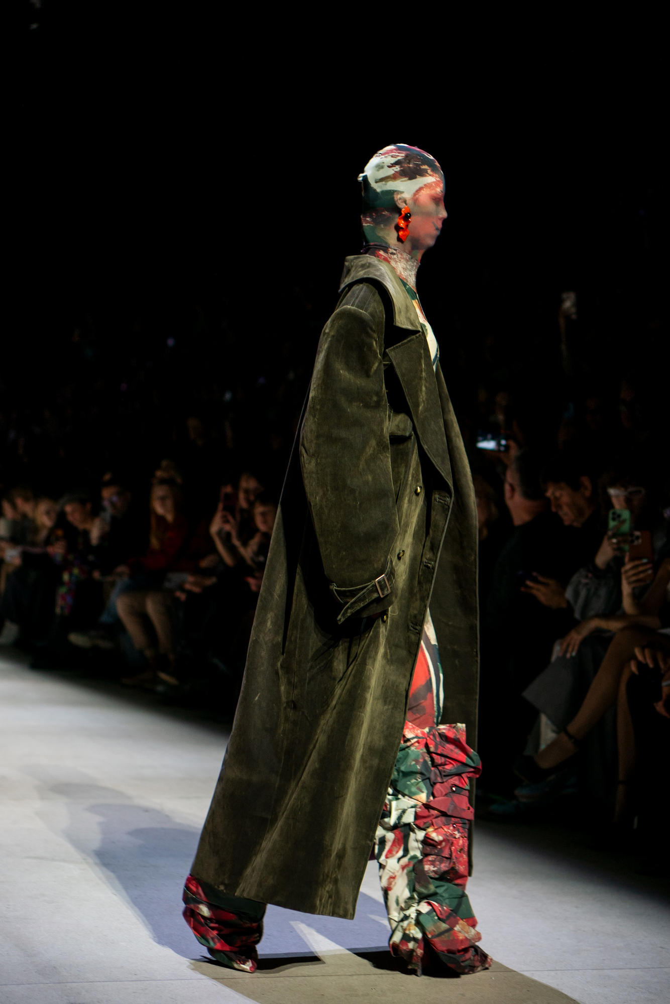 Пальто макси «Мох»