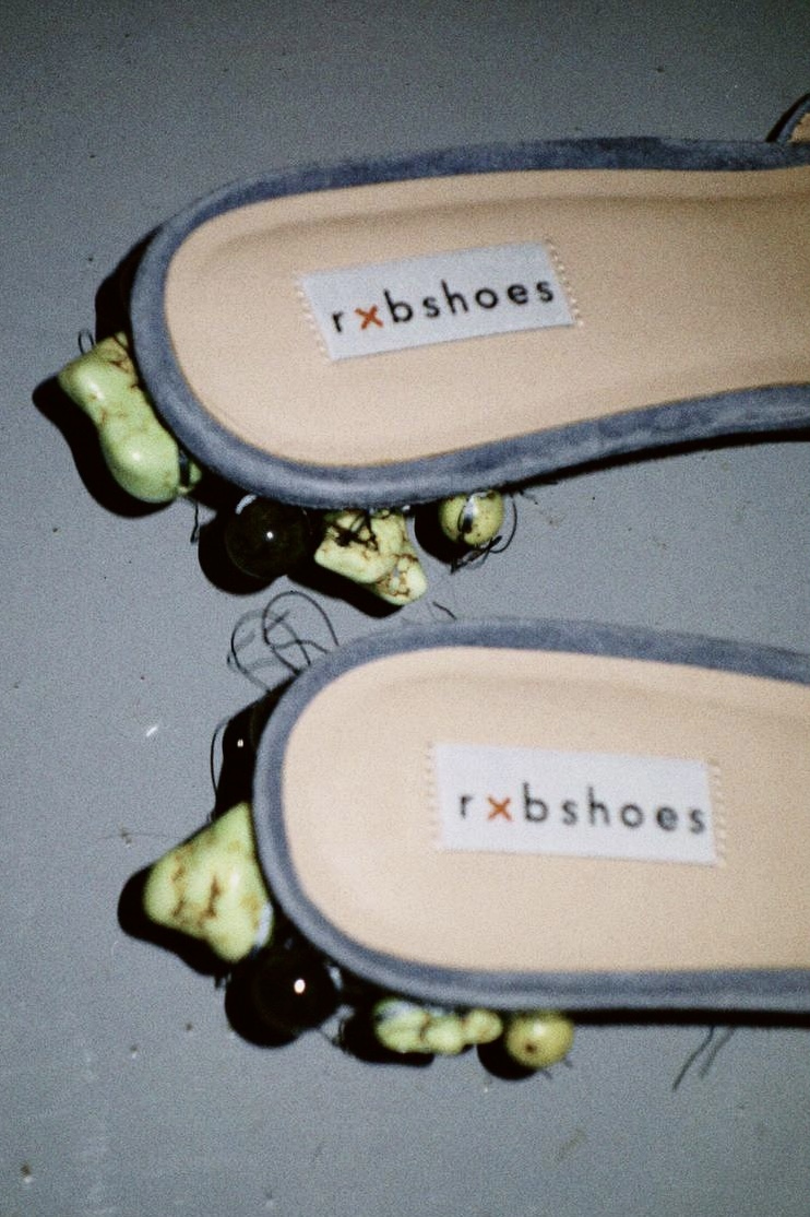 Мюли с камнями