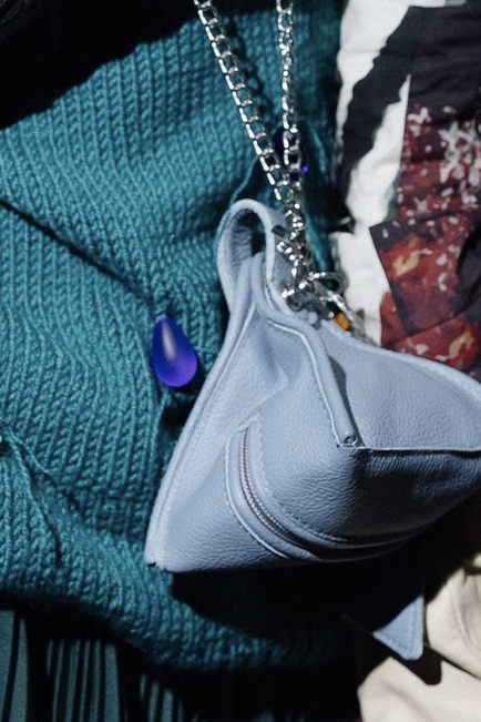 Сумка «Треугольник» серая