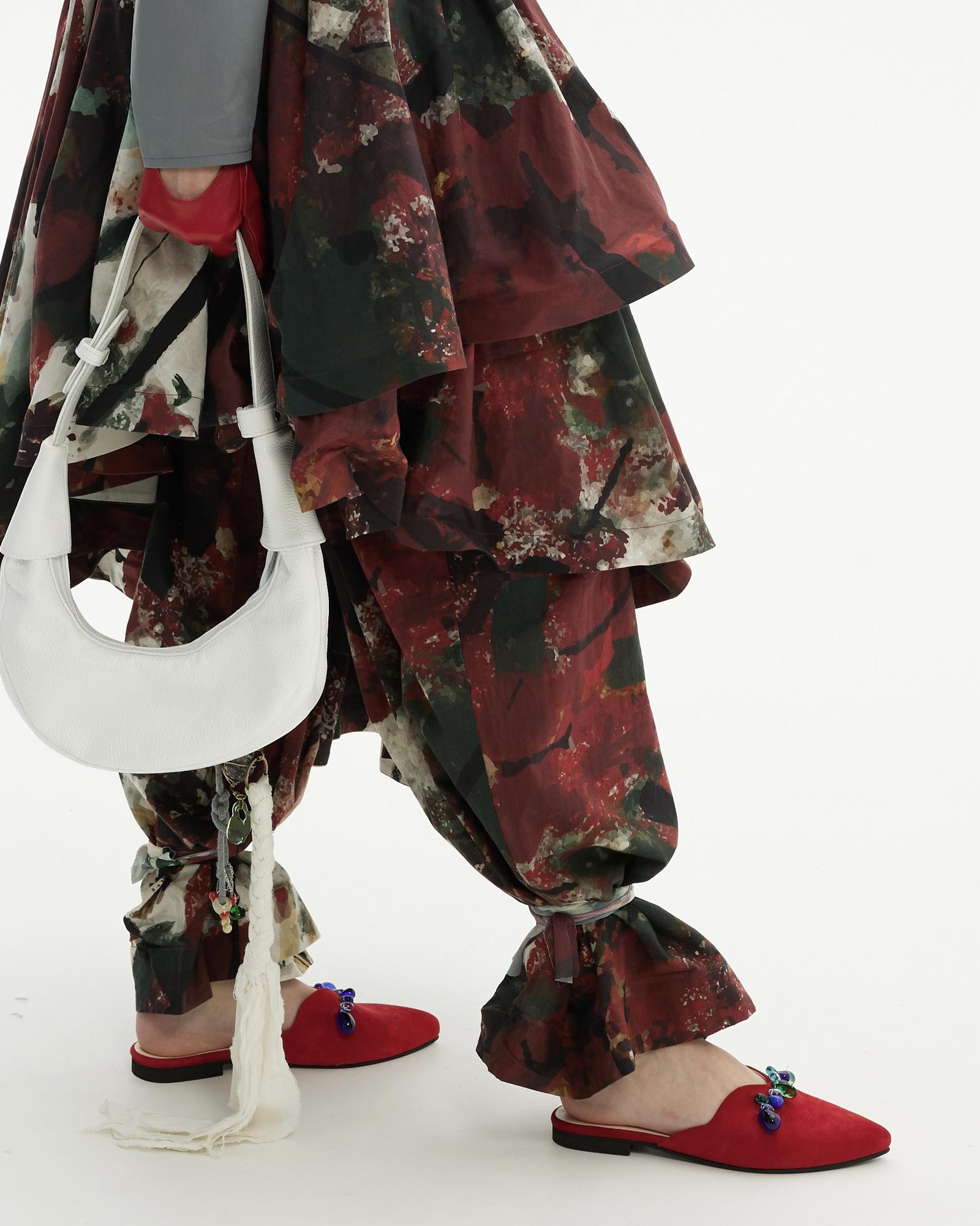 Замшевые мюли