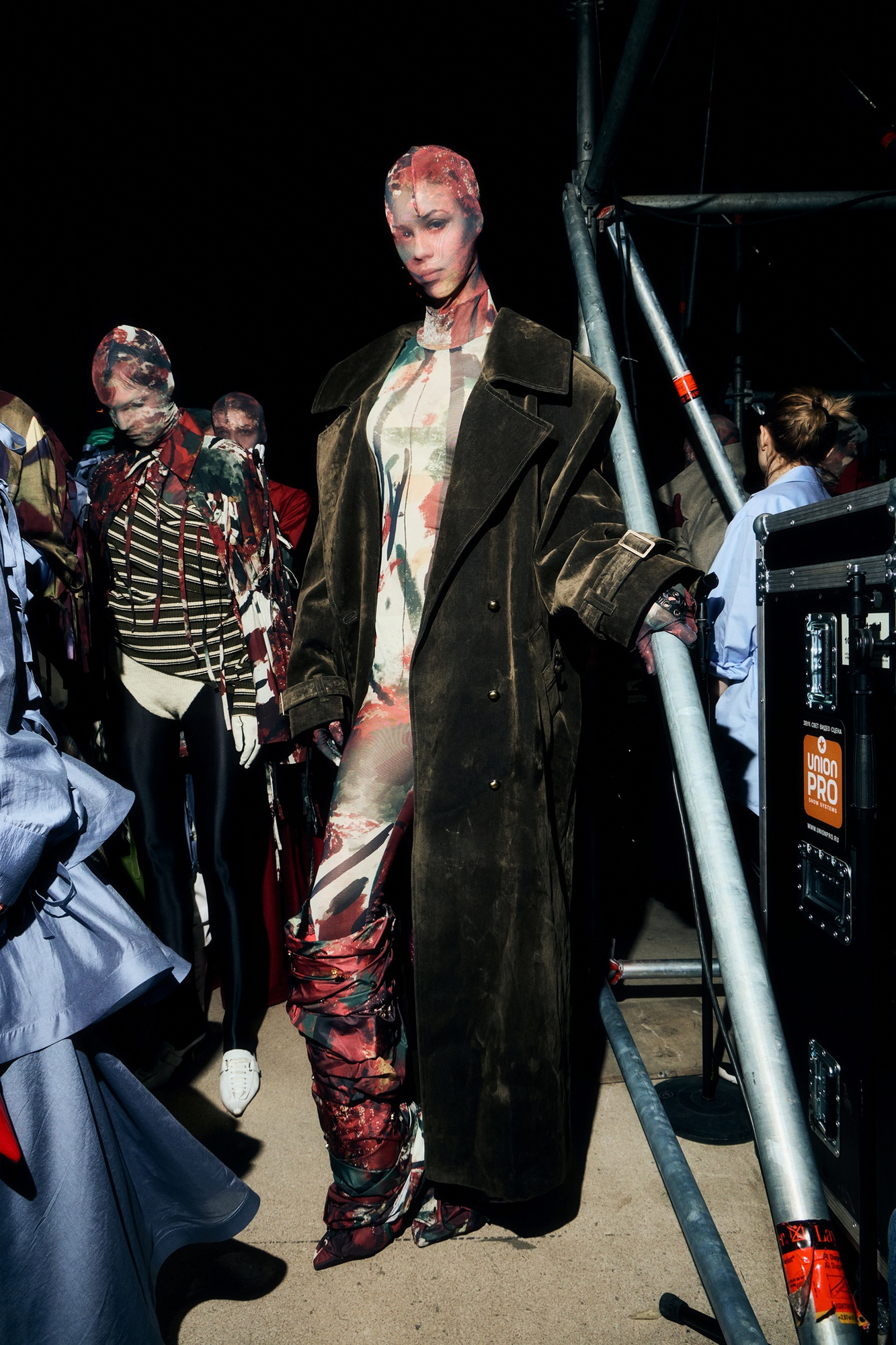 Макси пальто «Мох»