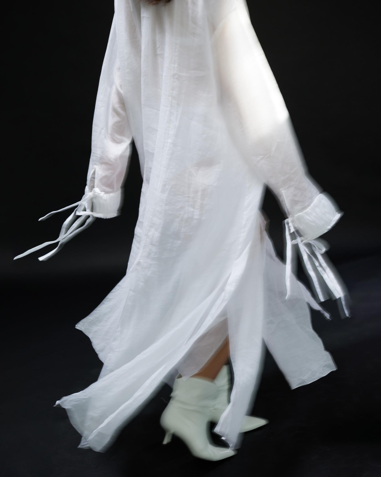 Платье-рубашка из крапивы