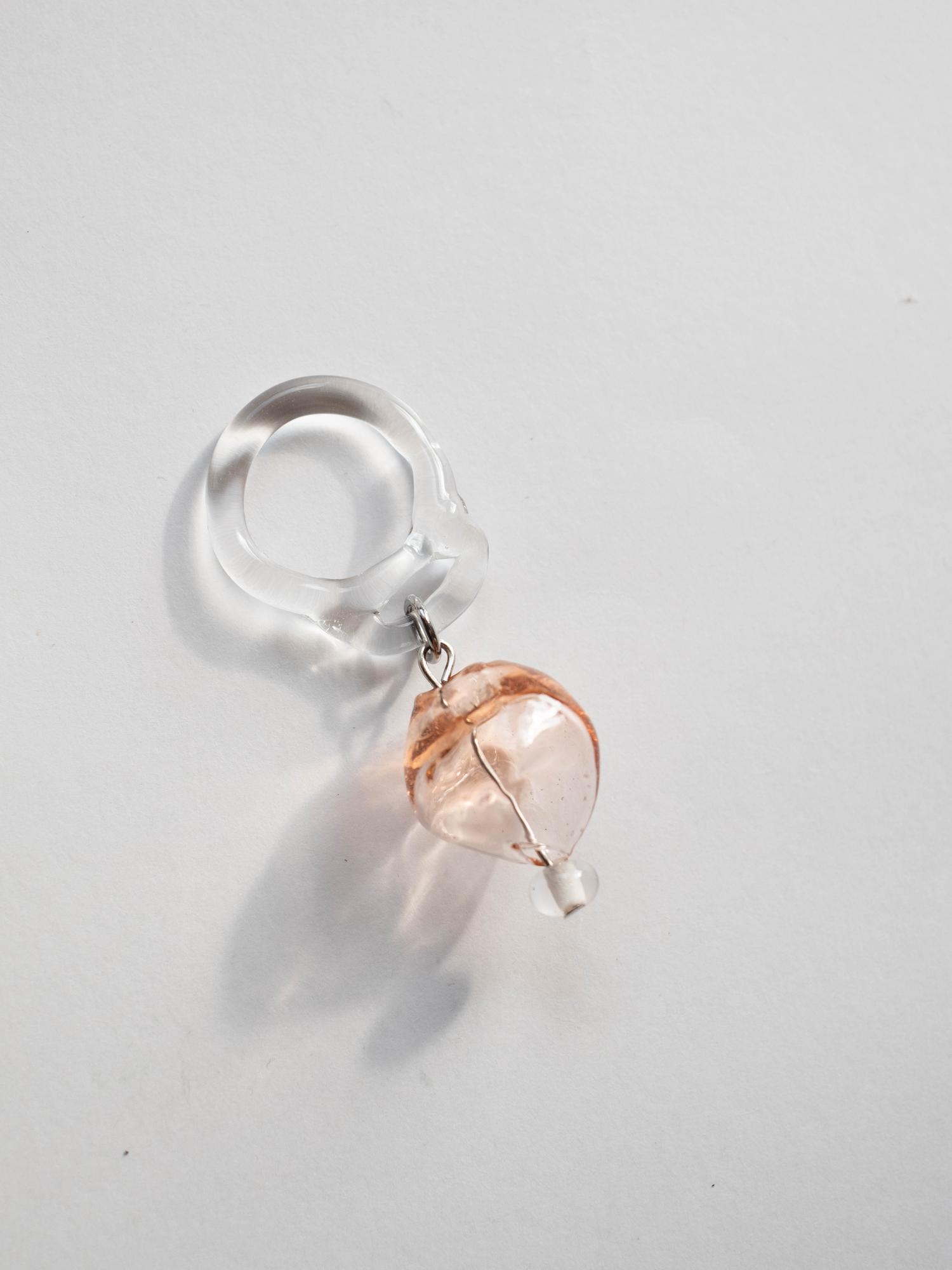 Кольцо «Воздушный шарик» розовый