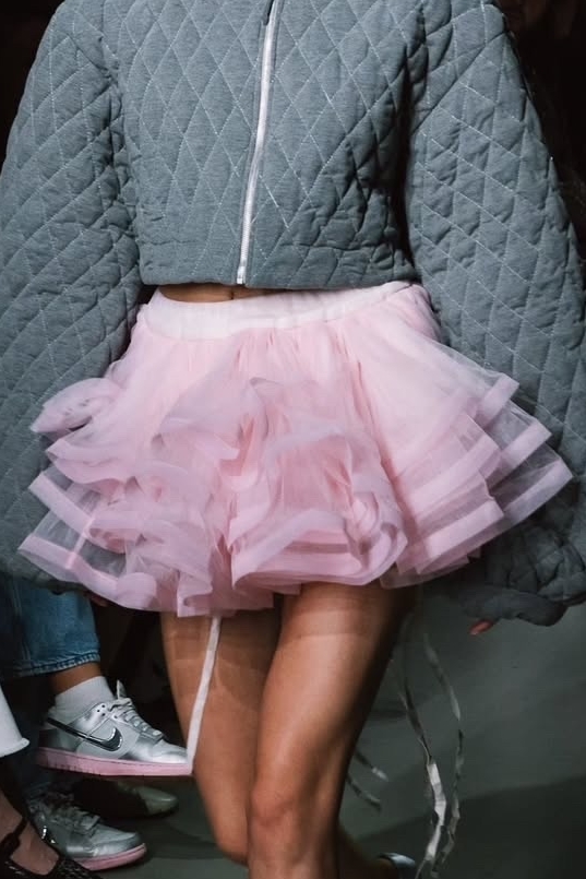 Юбка-пачка розовая
