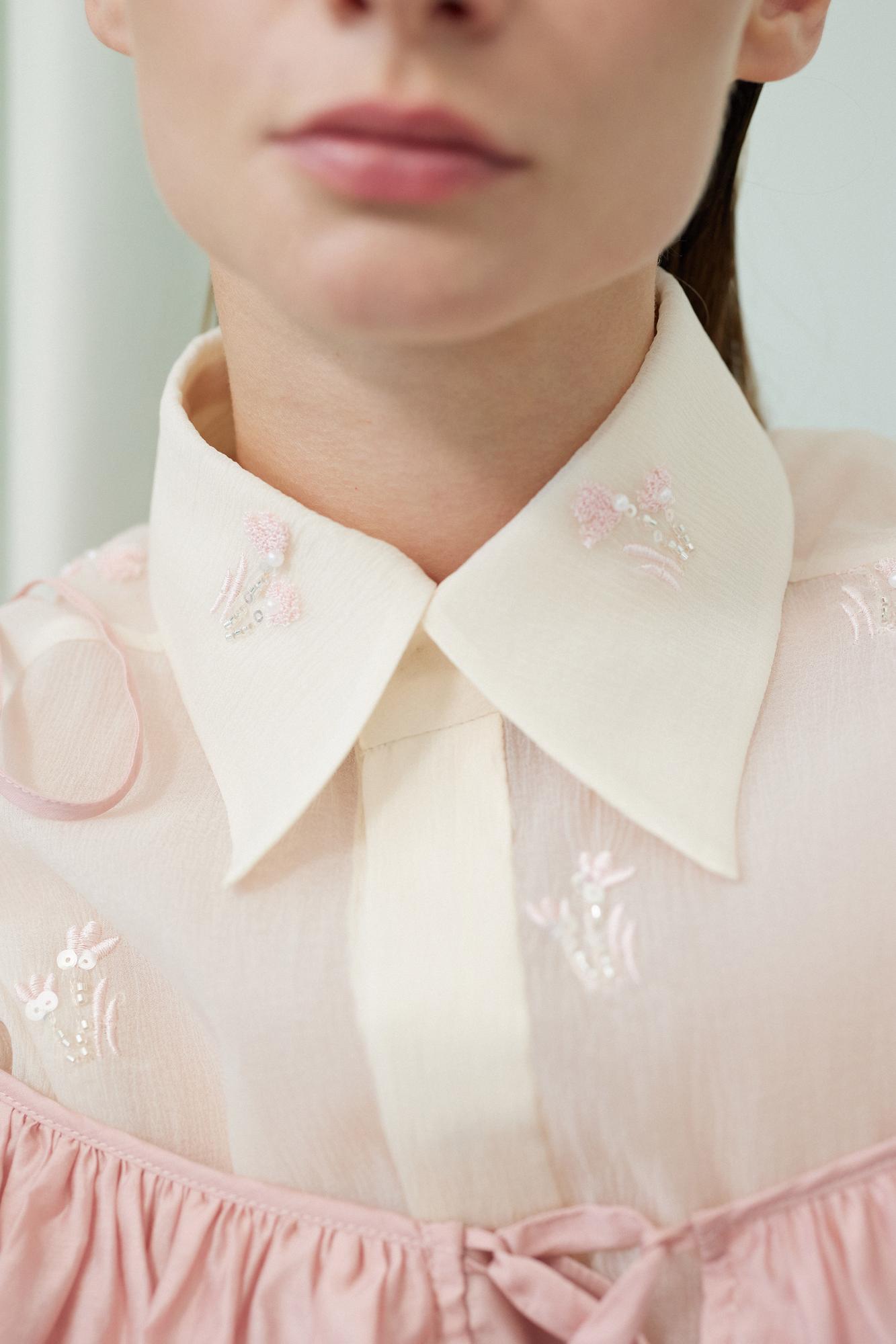 Рубашка «Нежный букет»