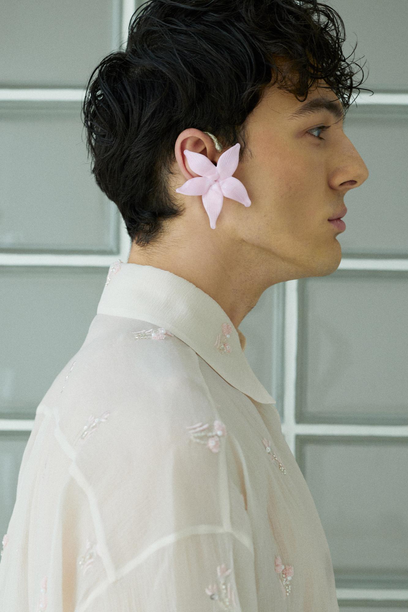 Каффы «Розовые нарциссы»