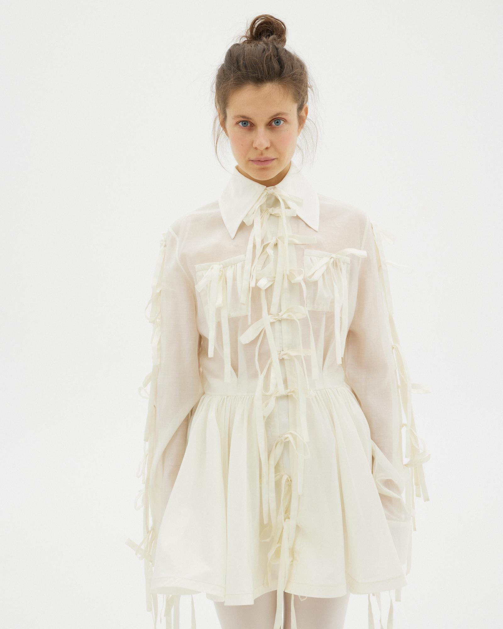 Платье «Сливочный десерт»