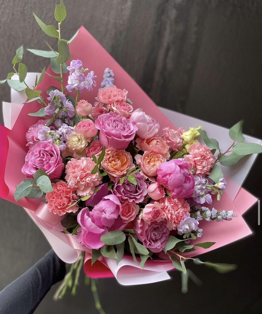 Букет «Клюквенный щербет»