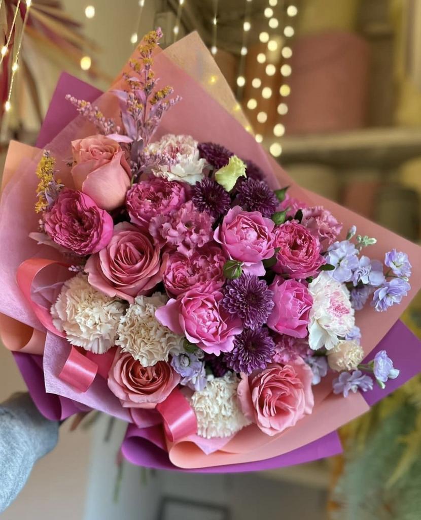 Букет «Delicious peach»