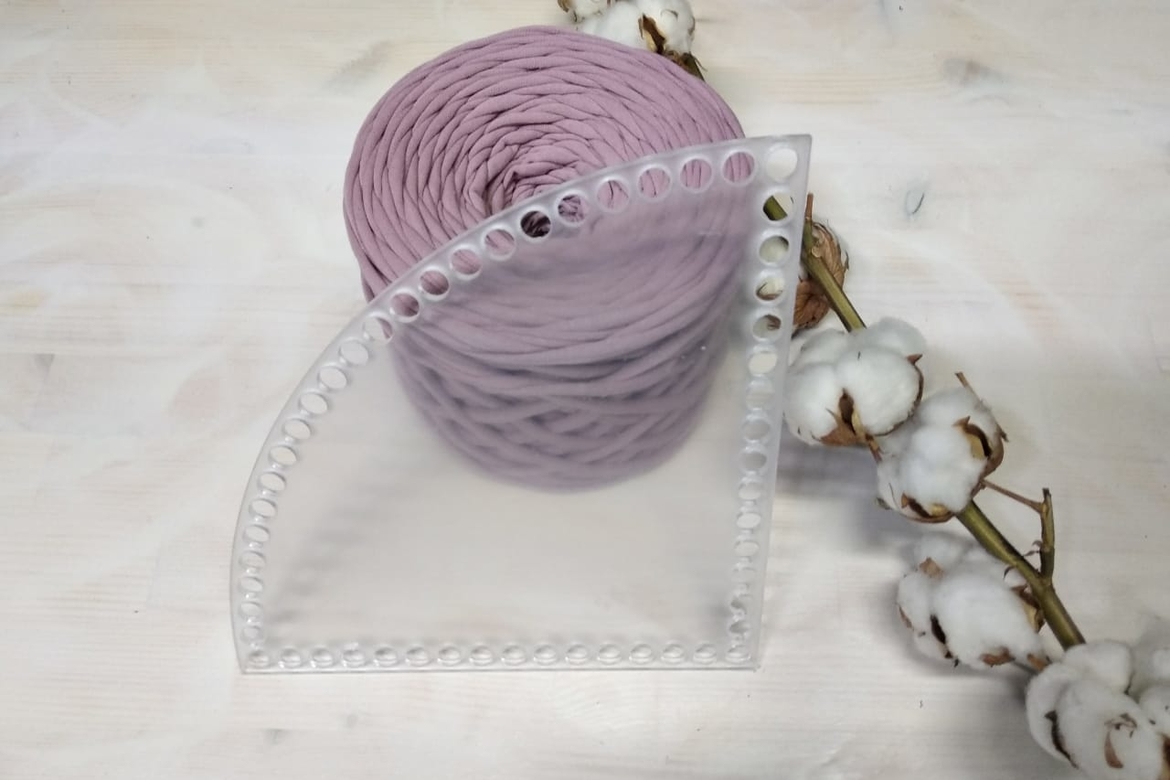 Заготовка дно для вязания