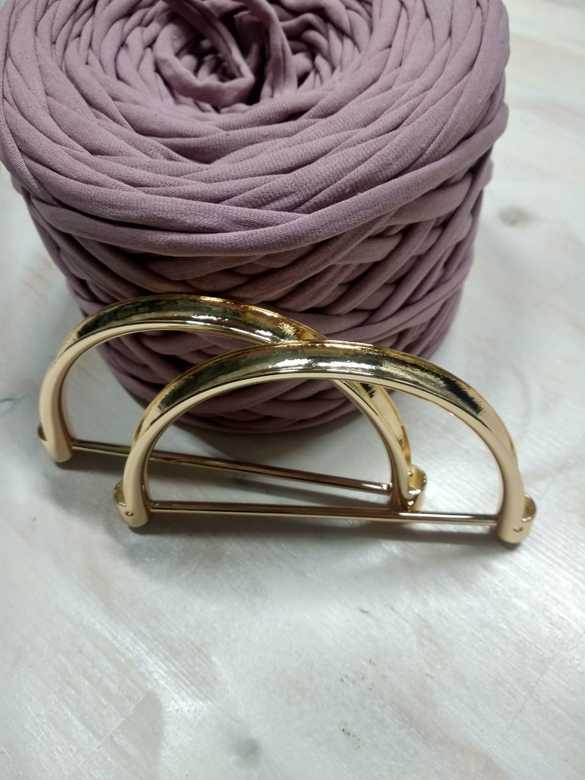 Ручки для сумки - 2 шт. Золото