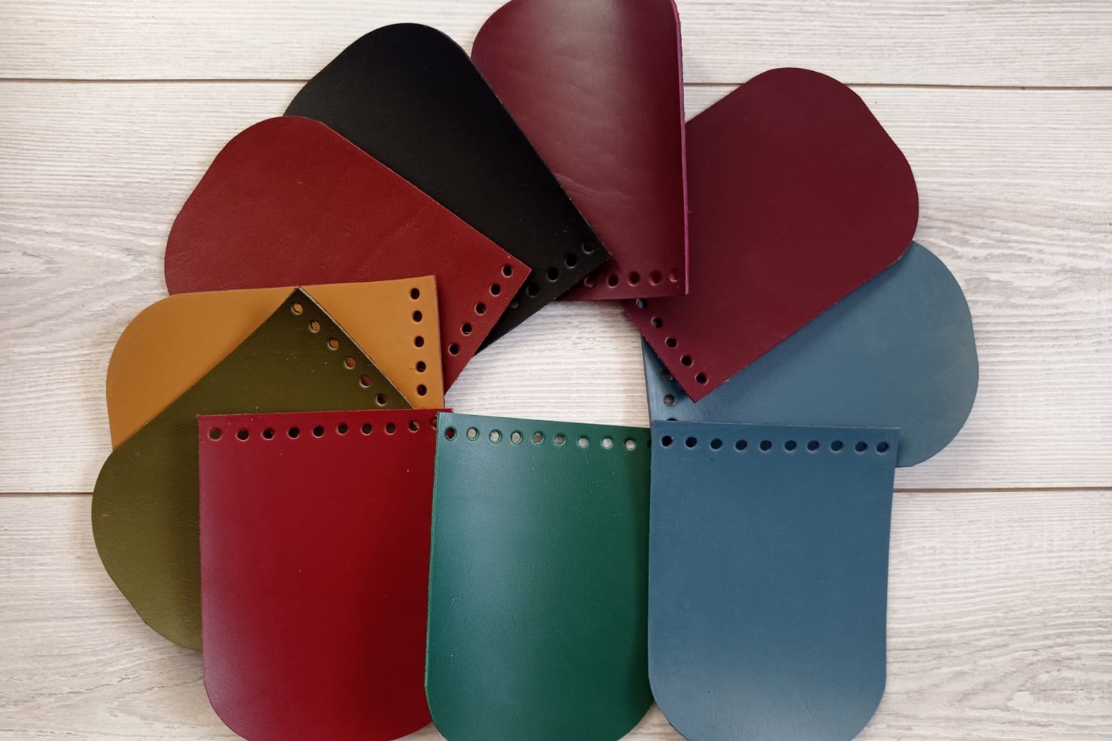 Крышка 11х15 см. Цвет кожи на выбор