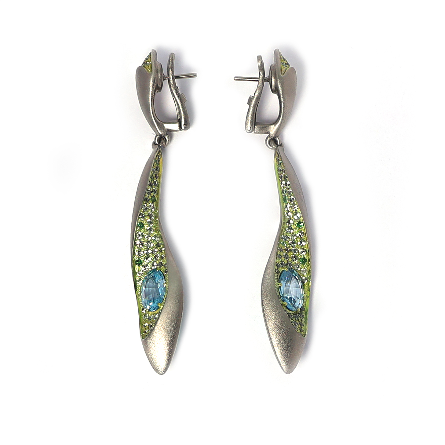 "Distortion of Space" Earrings