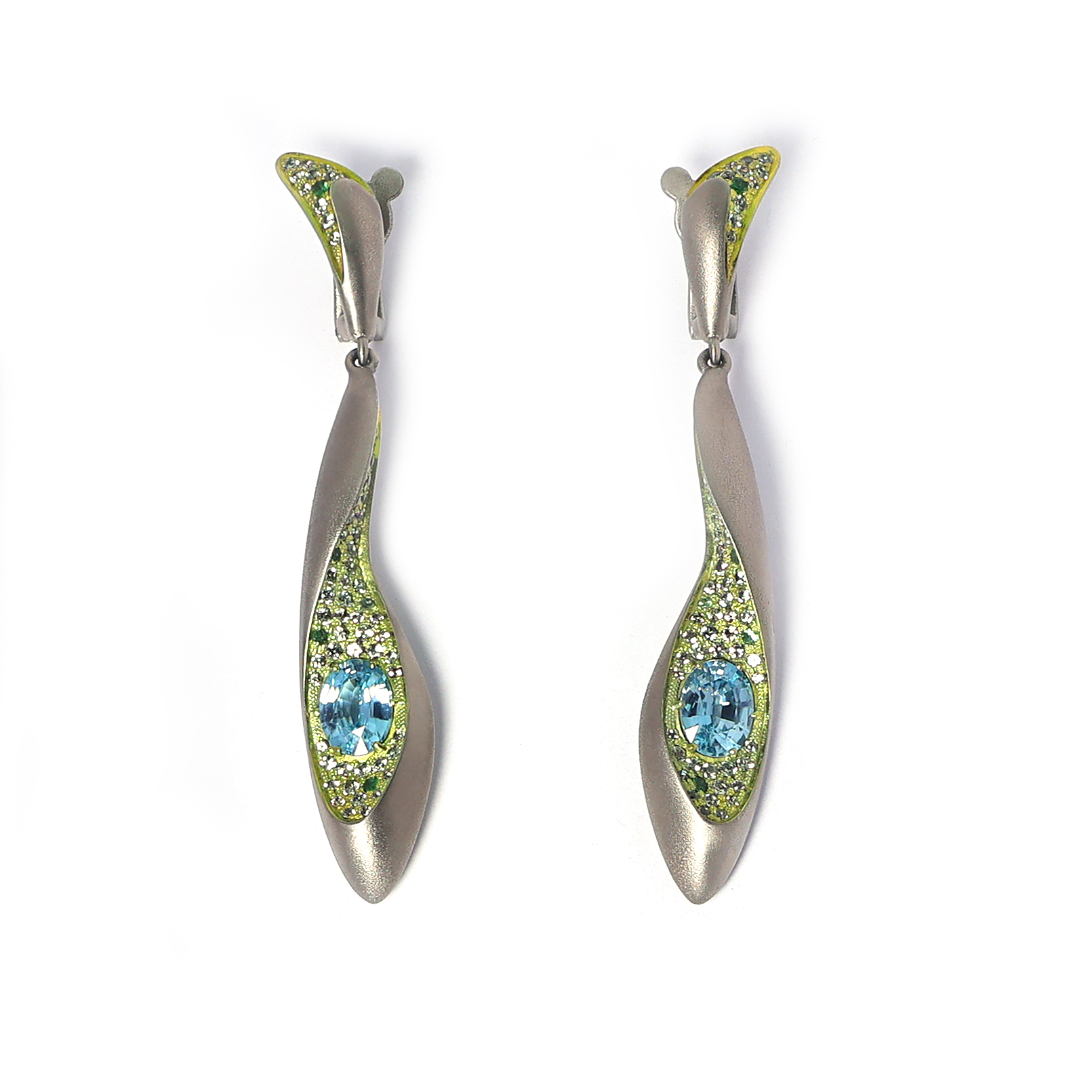 "Distortion of Space" Earrings