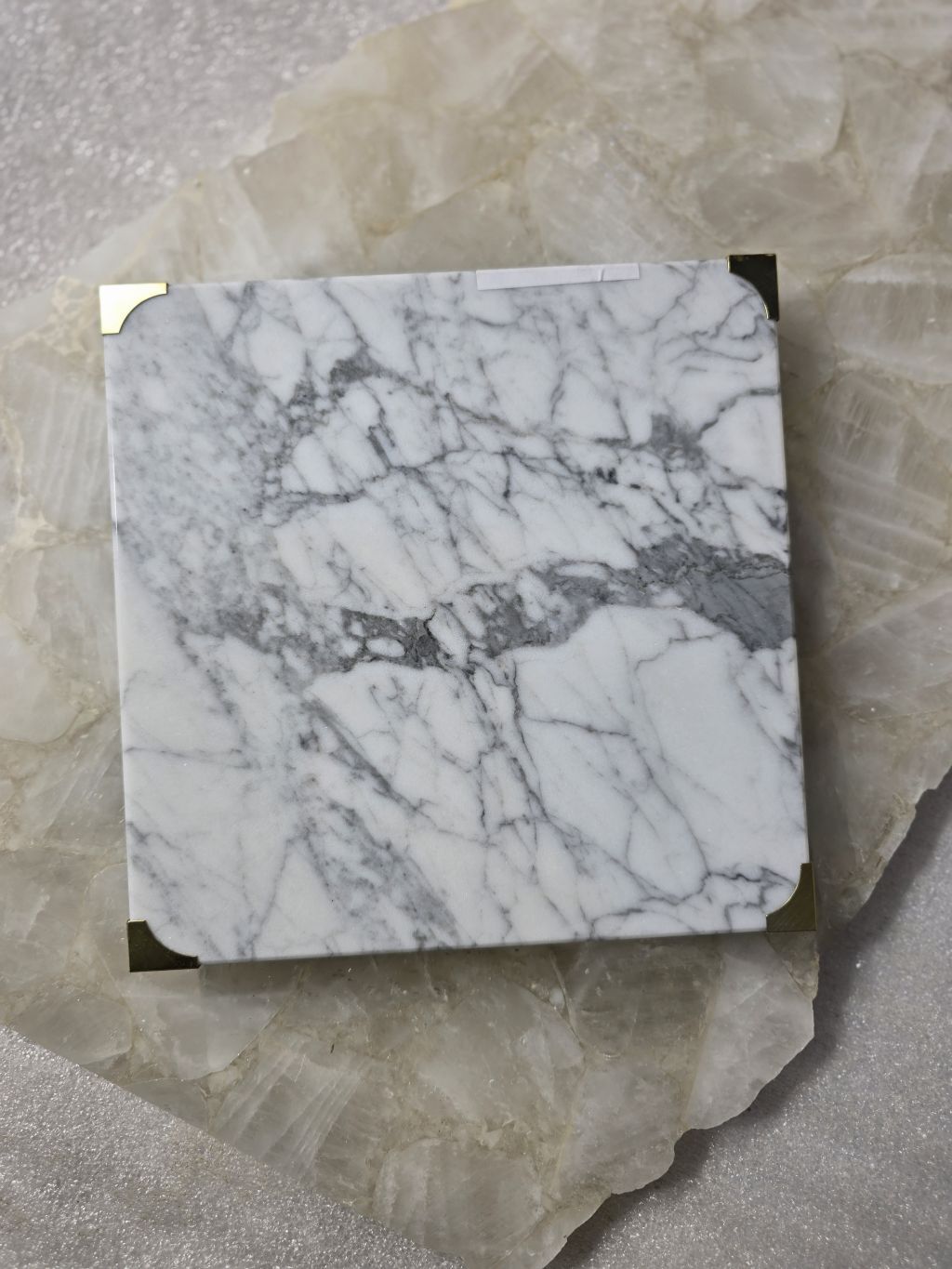 Подставка из мрамора Bianco Carrara (П-09)
