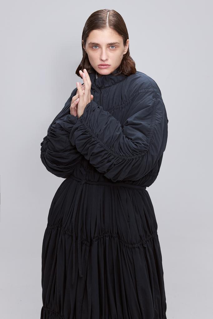 Стеганое пальто TANAIS black