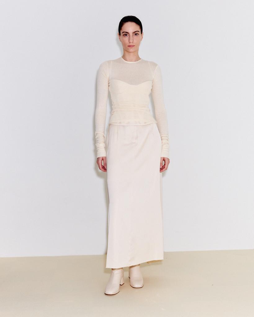 Лонгслив LAYER ivory