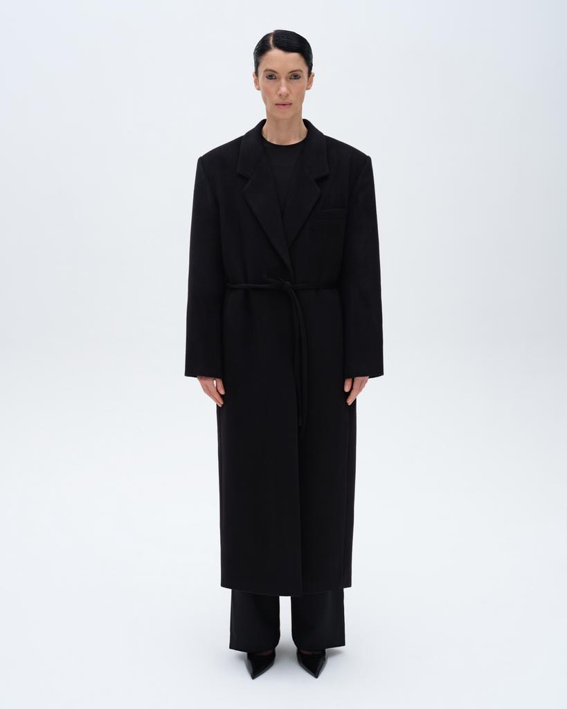 Пальто LIBERTE silk wool black
