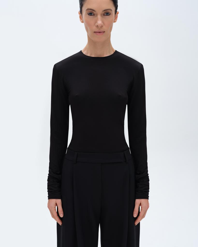 Лонгслив LAYER black lio