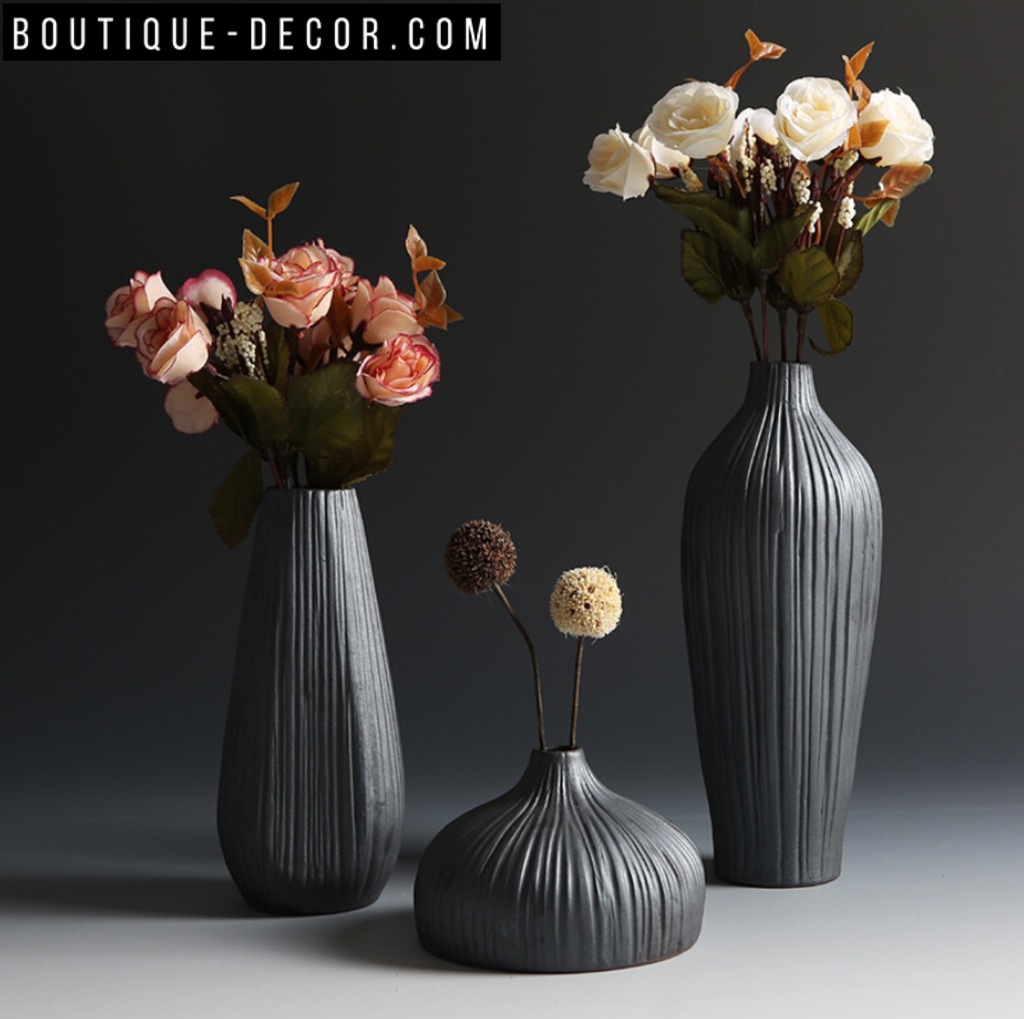 Купить вазу - "Black clayvase "