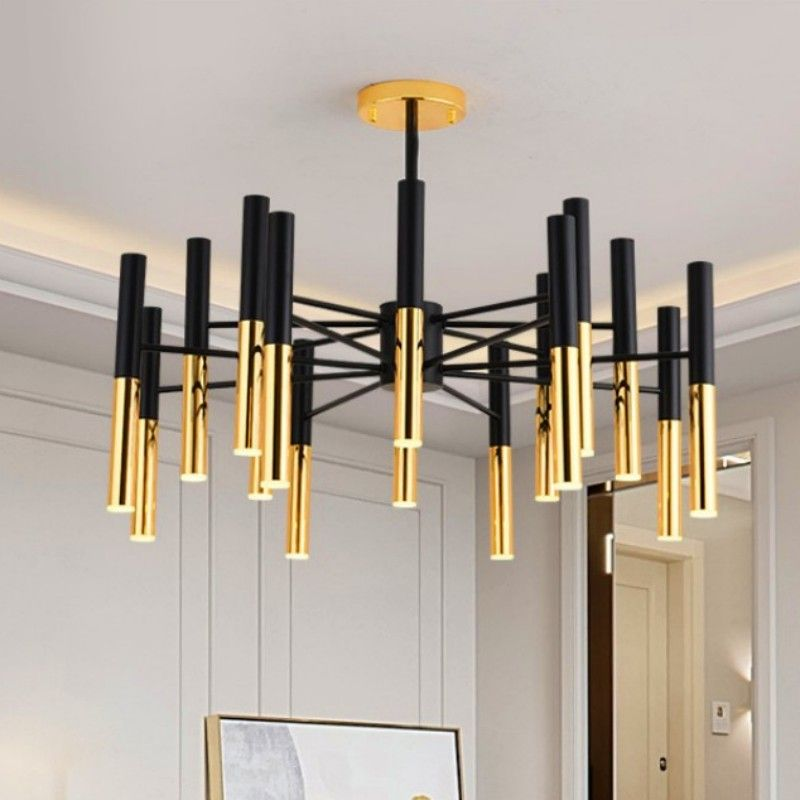 Люстра подвесная HeiJin PL6080100-warm, LED