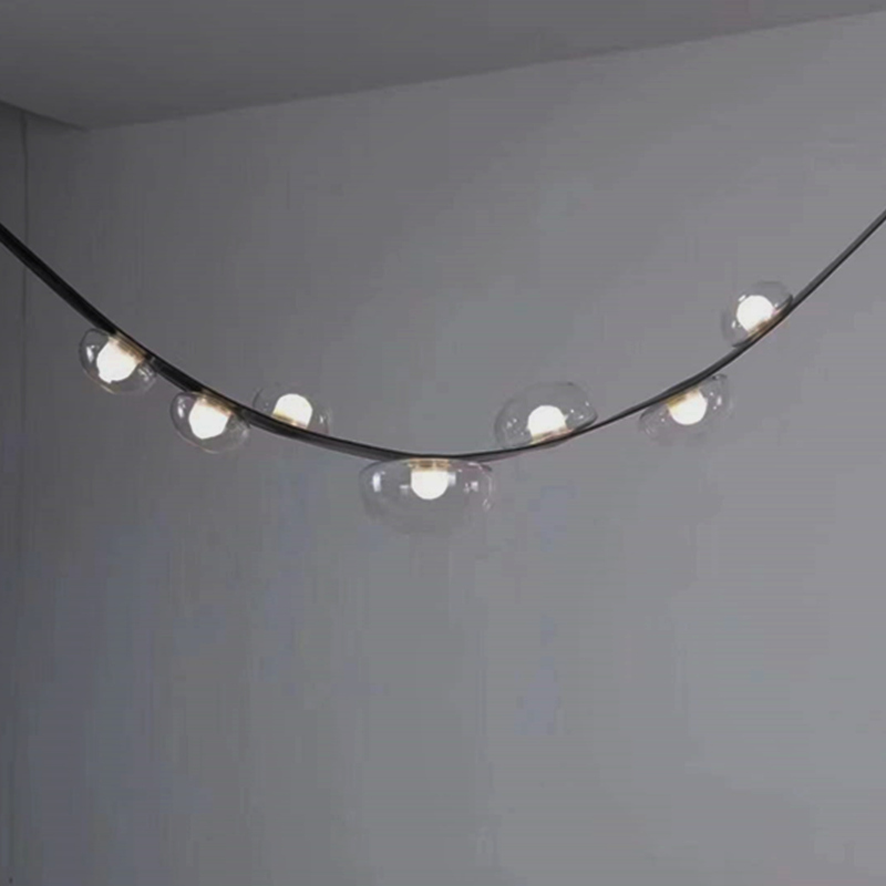 Люстра подвесная PigePLtoumingyanhui-warm, LED