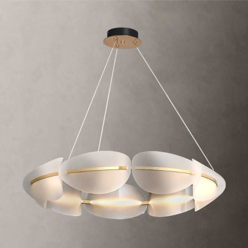 Люстра подвесная YXhuabanPL603se, LED, 28 Вт