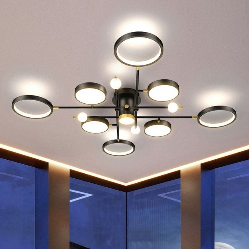 Люстра потолочная HP4143CL68-3se , LED, 130 Вт
