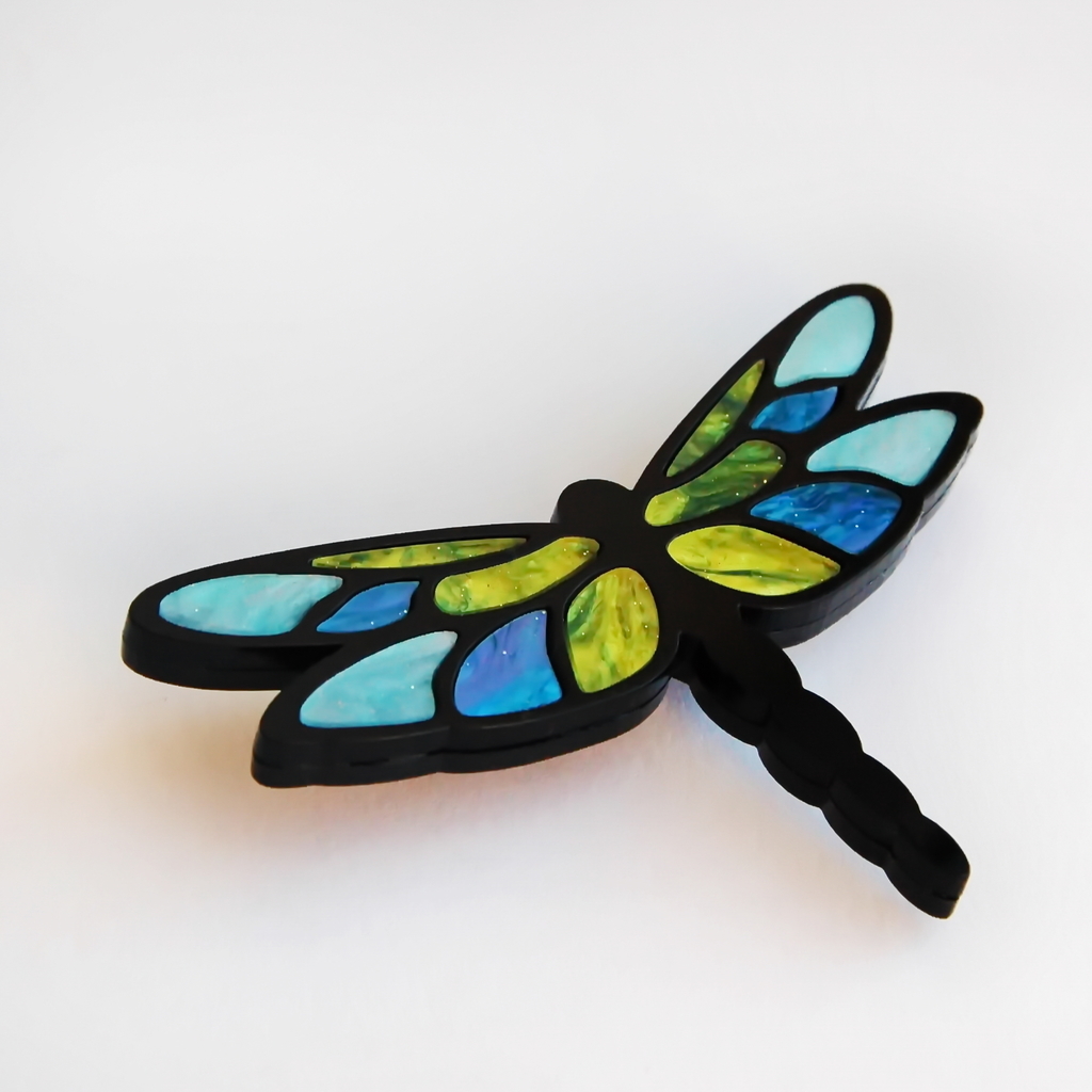 Стрекоза зеленая