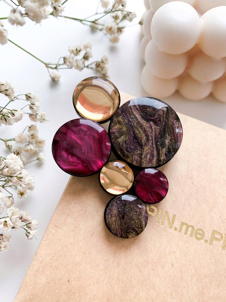 Брошь Гроздь