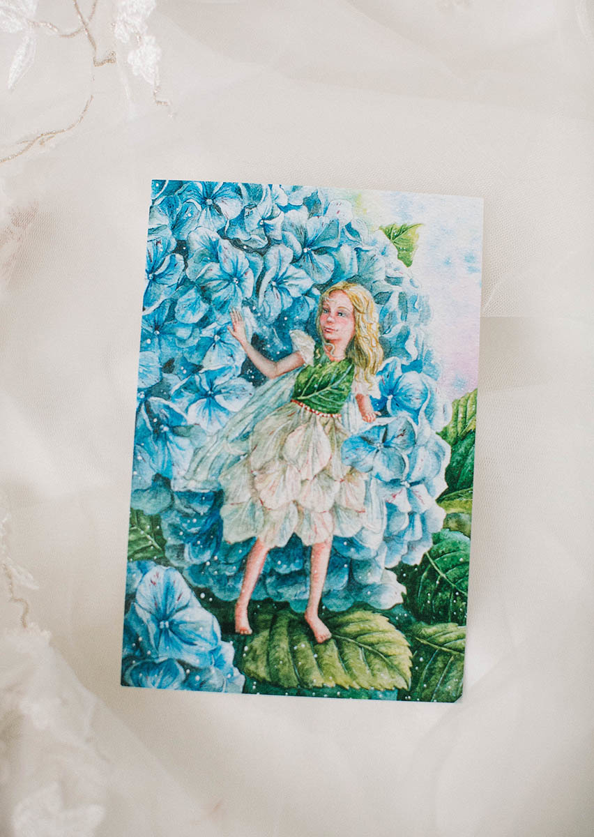 Открытка "Цветочная фея"