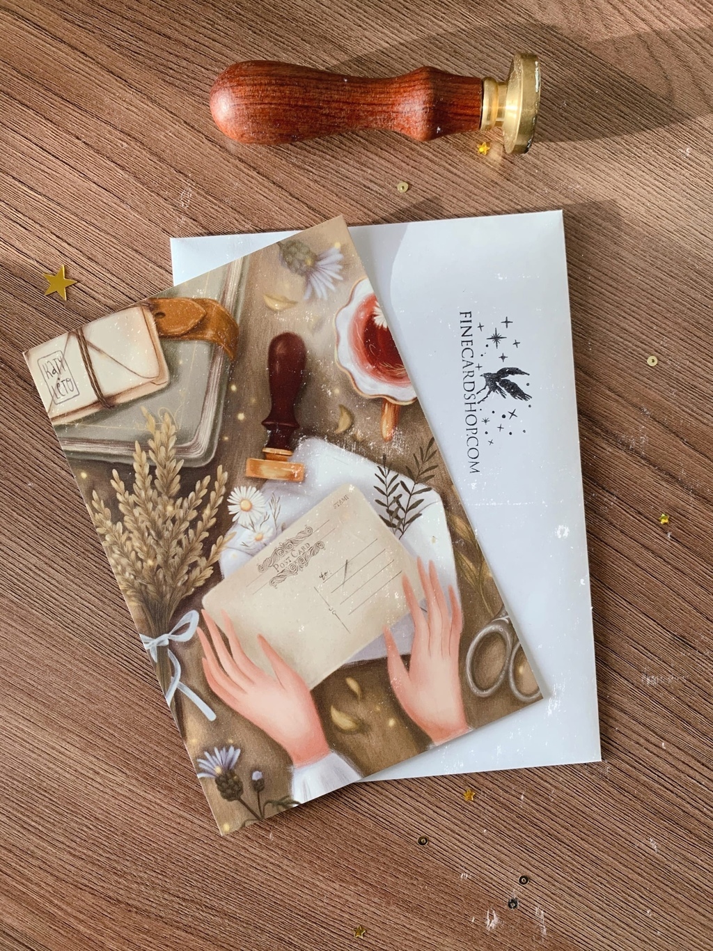 Набор из 10 уцененных открыток