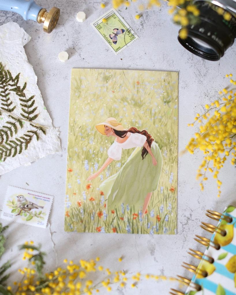 Почтовая открытка "Летние радости"