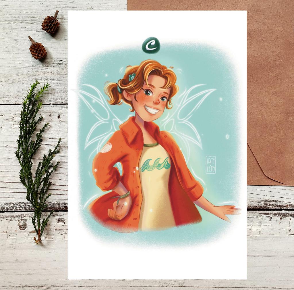 Открытка "Чародейка Ирма"