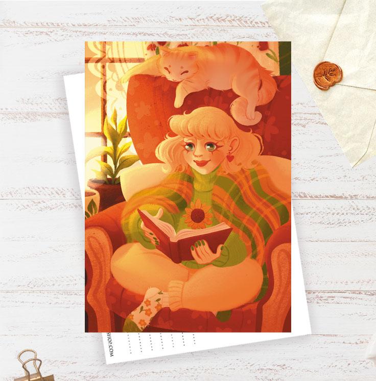 Открытка "Уют"