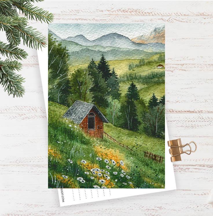 Открытка "Спокойствие души"