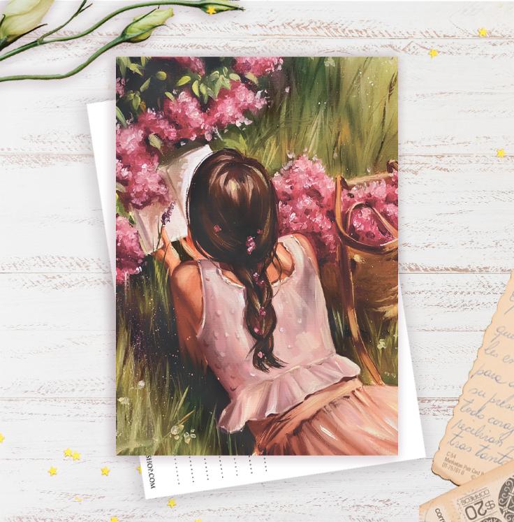 Открытка "Наедине с собой"