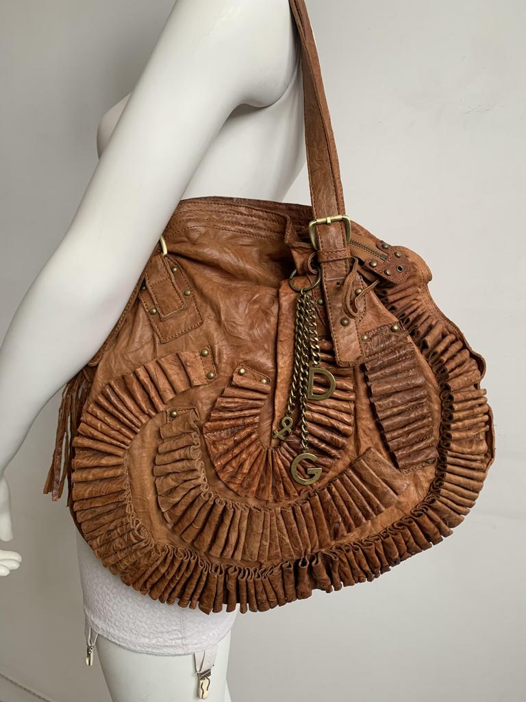 Сумка D&G из натуральной кожи