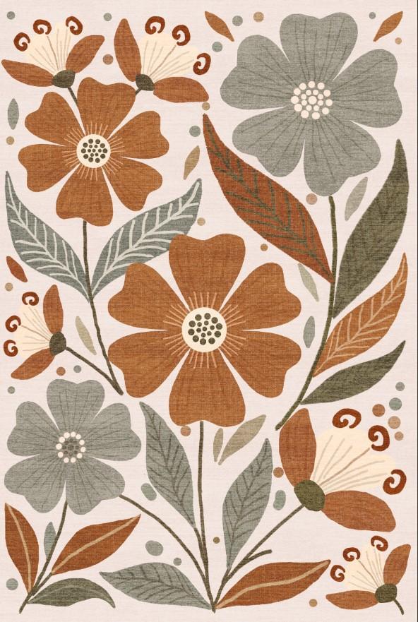 Ковровая дорожка Botanica Гербарий