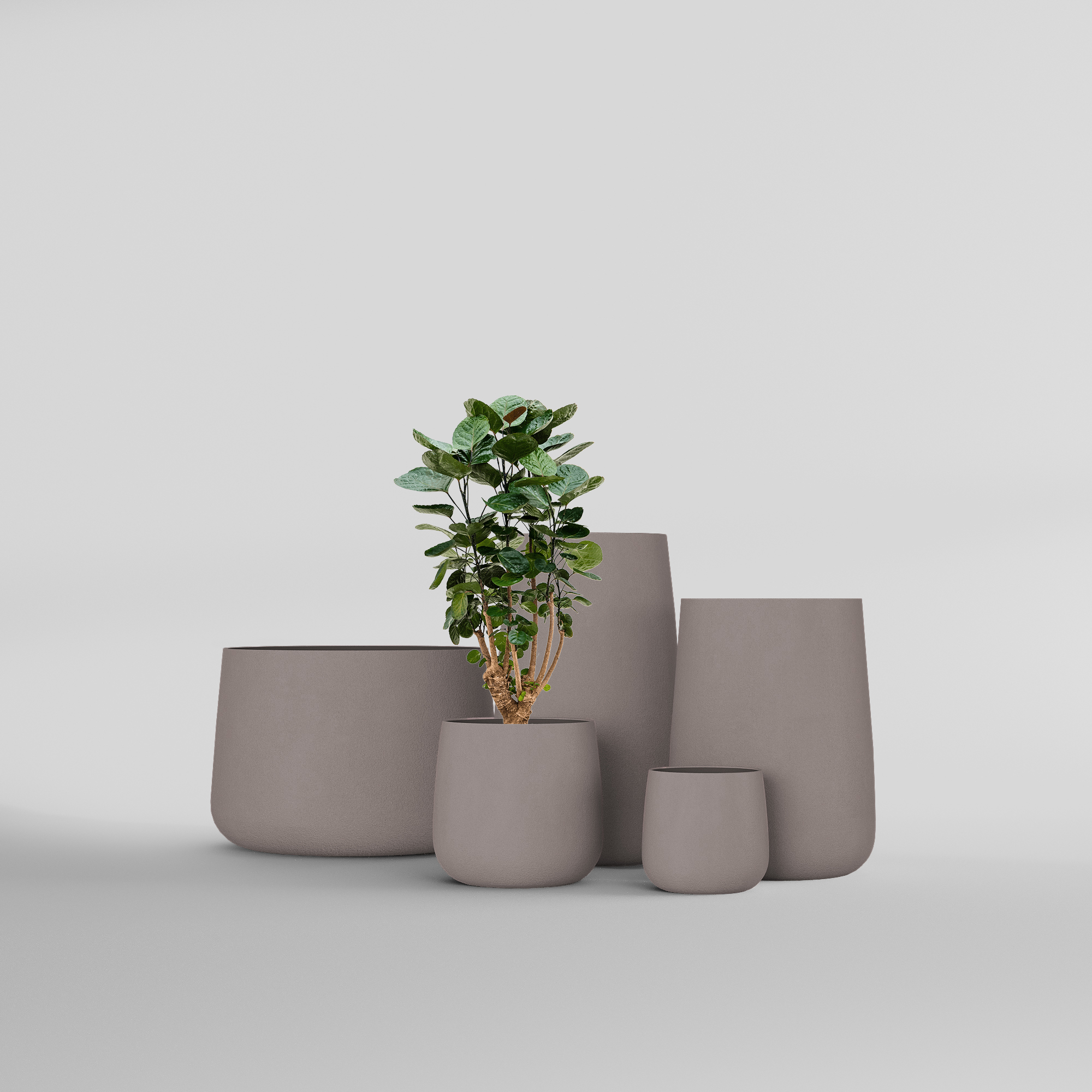 КАШПО CONE D32 H36 COCOA